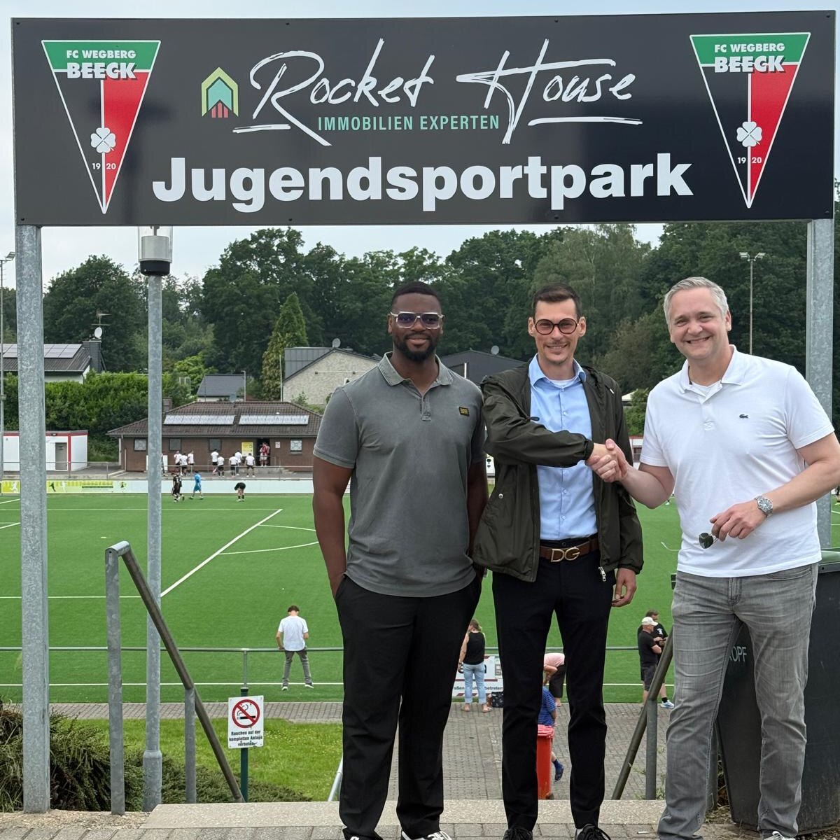 Rocket House wird Jugend-Hauptsponsor beim FC Wegberg-Beeck